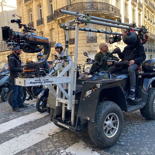 shotover G1 tête gyro stabilisée stabilized head quad travelling revoir paris dyna-grip