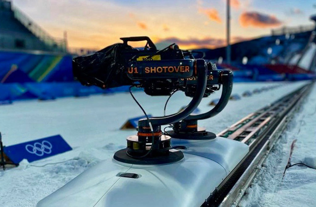 shotover G1 tête gyro stabilisée gyro stabilized head chariot motorisé motorized track olympics dynagrip 2
